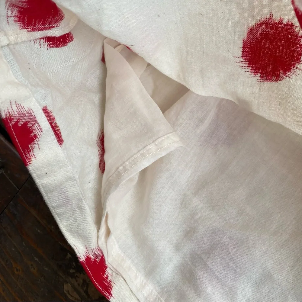 The Odell’s anthropologie polka dot red dress
